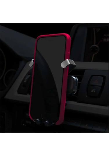 Ekılıf - Araç Telefon Tutucu Crh-06 - Gold - T9838 Gold