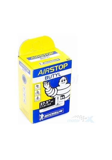 Michelin Airstop 27.5x1.9-2.6 PV60 İnce Sibop Bisiklet İç Lastik