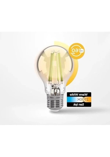 3.8w 806lm 2700k Enerji Tasarruflu A Sınıfı Filament Ampul, E27 -