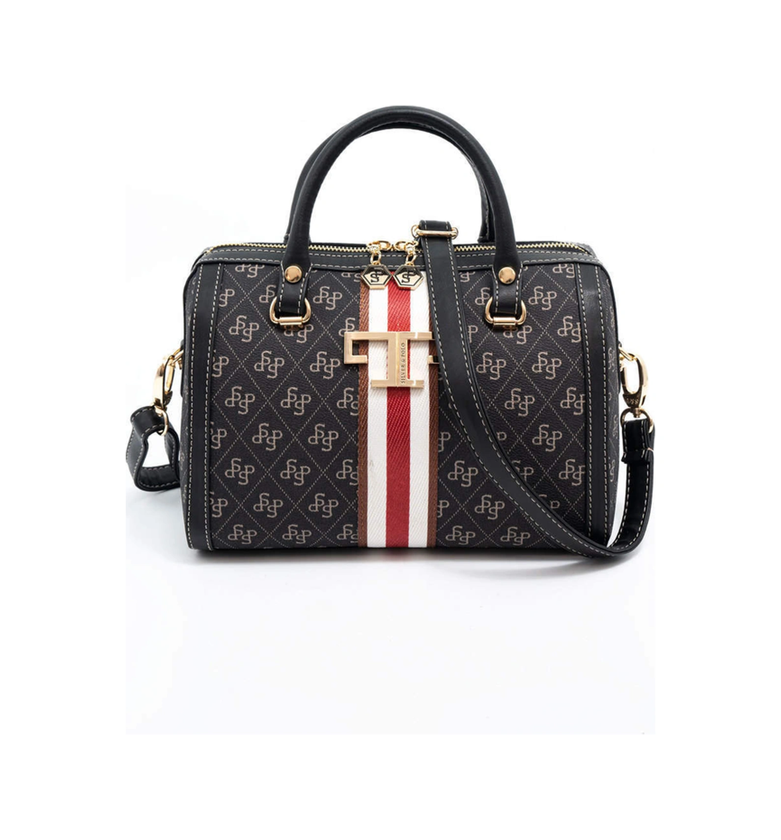 Silver Polo Kadın El Ve Çapraz Çanta 1091 Füme - Siyah