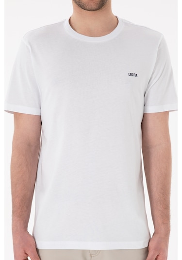 U.S. Polo Assn. Erkek Regular Fit Bisiklet Yaka Beyaz Basic Tişört 50305928-VR013 U.S. Polo Assn. Erkek Regular Fit Bisiklet Yaka Beyaz Basic Tişört 50305928-VR013