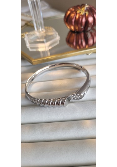 Çelik Silver Cone Kelepçe Silver
