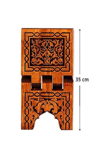 Yakmalı Ahşap Rahle Mini Boy 35 Cm