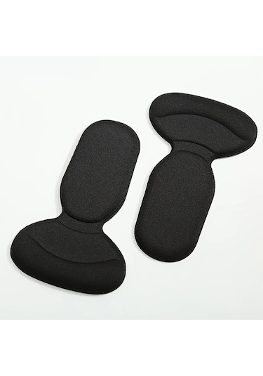 Willowhaven Siyah 1 Çift Topuk Sürtünme Önleyici Ped Kaymaz Tabanlık Rahatlık Ve Koruma