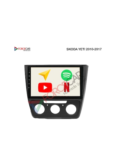 SKODA YETİ ANDROİD MULTİMEDYA 2_32 KABLOSUZ CARPLAY