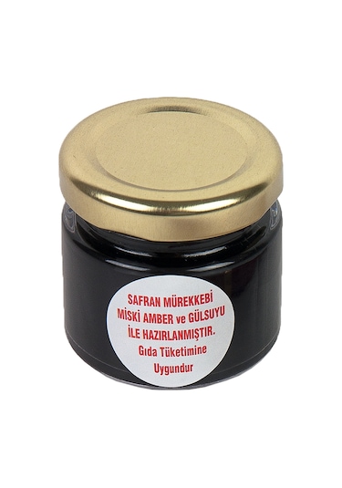 Kırmızı Safran Mürekkebi ve Lacivert Renk Safran Kalemi Seti 40 g