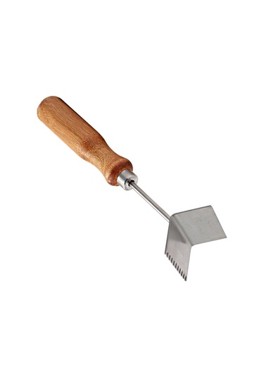 Xurunkeji Arıcılık Küreği, Paslanmaz Çelik Kraliçe Arı Dışlayıcı, Ahşap Saplı Arı Kovanı Çerçevesi Temizleme Küreği, Arıcı Malzemeleri