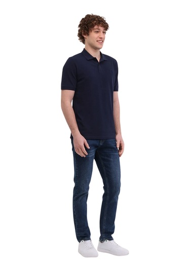 Lumberjack Mb Ct953 Lacivert Polo Erkek Tişört 101939531 Lacivert