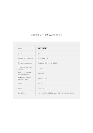 Yelangu My2 Usb Şarj Edilebilir Klipsli Mikrofon 3.5mm Adaptör Kondenser Mikro Telefon Kamera Çevrimiçi Toplantı Mikrofon 43764800