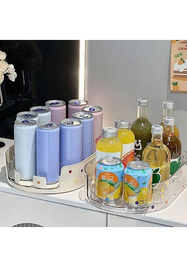 Suntek Döner Tablalı Saklama Tepsisi, Gıda Dolabı Ve Temizlemek