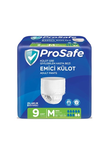Prosafe Emici Külot Hasta Bezi Orta-medium 54 Adet 6pk 9 M