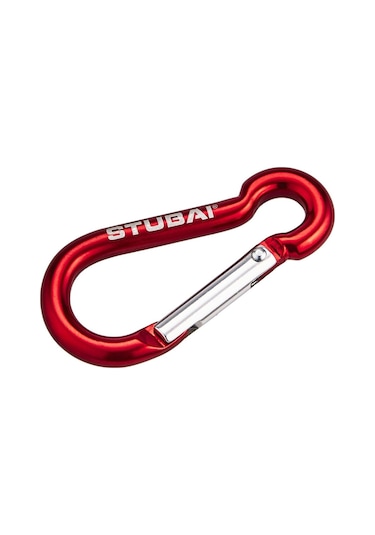 Stubai Fireman's With Belt Ring Karabina Kırmızı