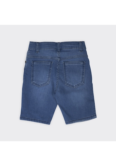 Panço Erkek Çocuk Yıkamalı Denim Şort 2411bk07021-4320 001