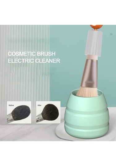 Moveevo Elektrikli Makyaj Fırçası Temizleyici Ve Kurutucu Otomatik Döndürme Makinesi Kozmetik Temizleme Araçları