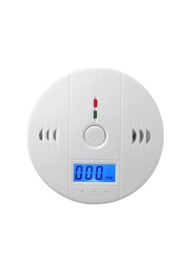 Lcd Ekran Duman Dedektör Alarm Cihazı Karbonmonoksit Dedektörü