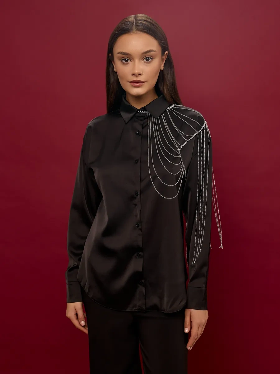 Bıjuteks Vücut Zinciri Body Chain 271977555 Gri