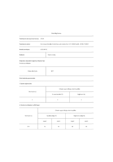 Uğur UDD 400 SC 319 LT Düz Sürme Camlı Muhafaza Dolabı