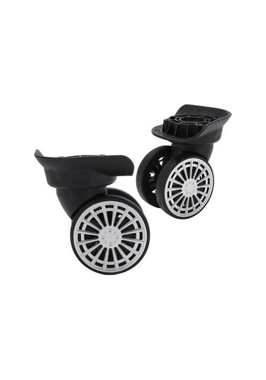 Geeroyoo A60 Modeli Valiz Tekerlekleri - Sessiz, Dayanıklı Pp+pet Malzeme, Kolay Kurulum, 2 Adet Tekli Paket Tamir Ve Bakım İçin