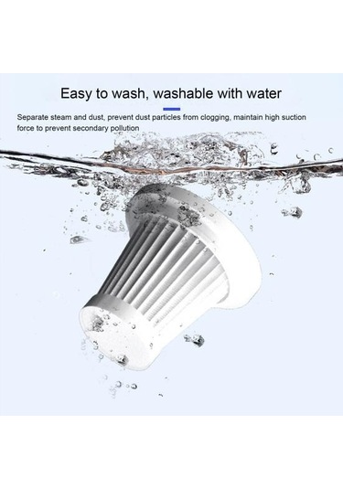 1 Takım Mükemmel Temizleyici Şarj Edilebilir Araba Elektrikli Süpürge Derin Uzun Ömürlü Dayanıklılık Enerji Tasarruflu Araba