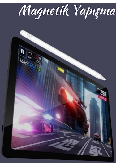 Honor Pad X9 Uyumlu Eğime Göre Çizgi Kalınlığı Değişen Şarjlı Dokunmatik Ekran Kalemi Stylus Pen