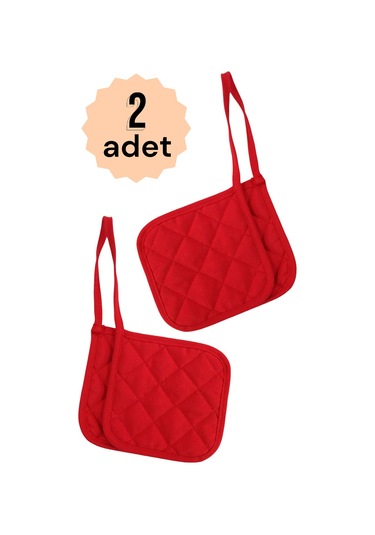 Twin İkili Paket Isıya Dayanıklı Fırın Tutacağı 2 Adet Fıstık Yeşili