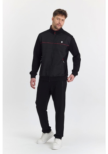 Moon Wear Fm 5727 Erkek Eşofman Takımı Siyah