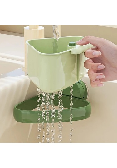 Maxaccess Turuncu Emniyetli Drenajlı Duş Mutfak Rafı Banyo Lavabo Saklama Ünitesi Turuncu