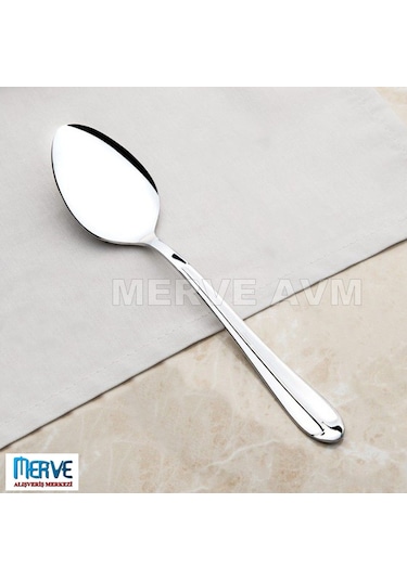 Nehir Saray Sade Tatlı Kaşığı Düzine 12'li