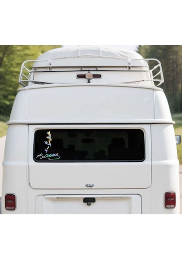 Hologramlı Janjanlı Atatürk Silüet Ve İmza Sticker 02525 30x25 Cm