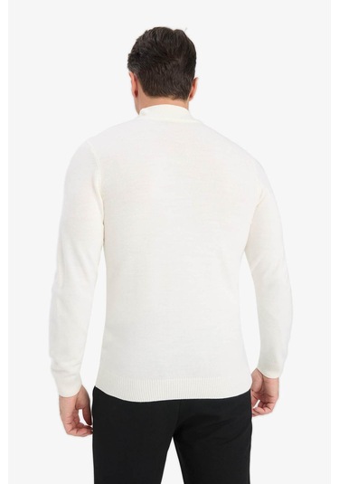 Defacto Ekru Erkek Kazak R1127az/er100 Ekru