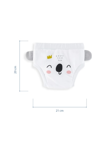 Babyjem Soft Alıştırma Külodu Beyaz 2 Yaş