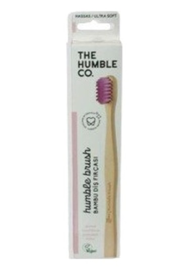 Humble Brush Bambu Diş Fırçası Hassas Purple