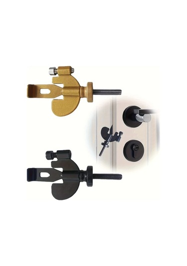 Willowhaven 2 Adet Yükseltilmiş Taşınabilir Kapı Kilidi Gelişmiş Güvenlik Yatak Otel Ev Apartman