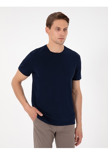 Pierre Cardin Erkek Lacivert Tişört Basic 50306980-vr033 Lacivert