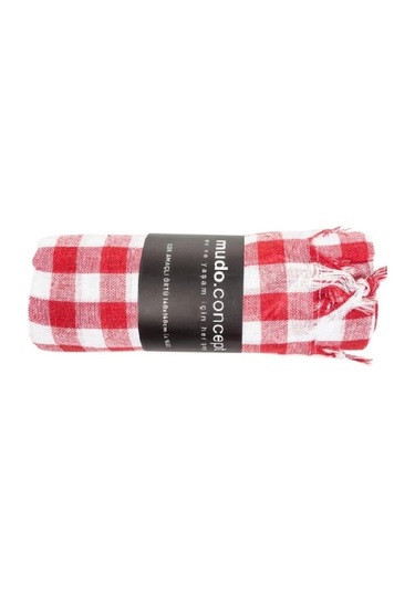 Zyzqstore Edgar Kırmızı Çok Amaçlı Örtü 140x140 Cm Ev İçin Multi-function Cover Kırmızı