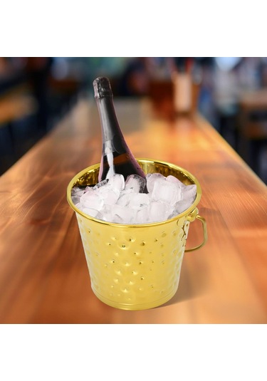 Homyl Aile Toplantıları Için Buz Kovası Ağır Hizmet 1,5-l Altın