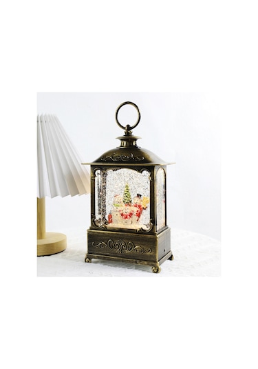 Suntek Işıltılı Noel Müzik Kutusu Fener Noel Süsleme Ev