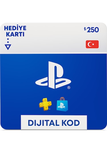 Sony Playstation 250 TL Hediye Kartı