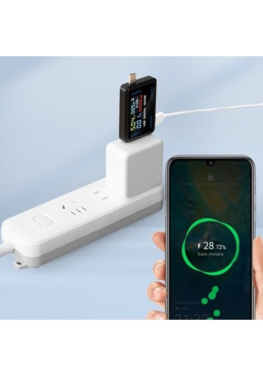 Maoyaya Hhk Dijital Voltmetre Akım Gerilim Ölçer 1 Adet, Akıllı Tasarım 1 Adet