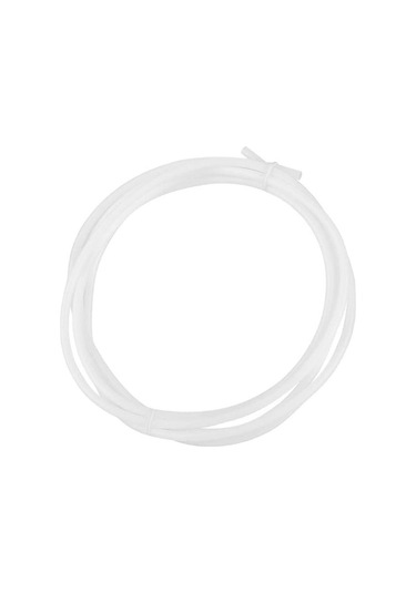 Koodmax 3d Yazıcı Printer Ptfe Teflon Boru 2x4mm 1.75mm - Beyaz - 1 Metre
