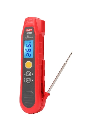 Uni-t Ut320t Temaslı-temassız 2'si 1 Arada Termometre