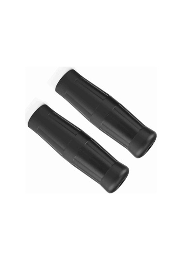 Konesam Motosiklet Lastik El Tutucu Beyaz - 22mm Sol/25mm Sağ, Anti Kayma, Konforlu, Klasik Kola Şişesi Deseni, Kol Yorgunluğunu Azaltır