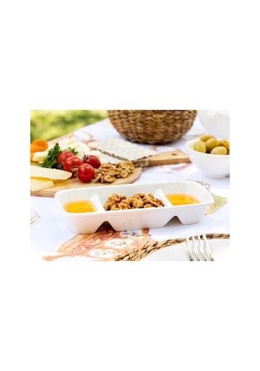 Madame Coco New Petit Concept 3 Bölmeli Sunum Tabağı 1kserv006220,5x9,8x3,5cm