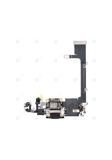 Apple Uyumlu iPhone 11 Pro Şarj Soketi Yüksek Kaliteli Siyah Şarj Soketi