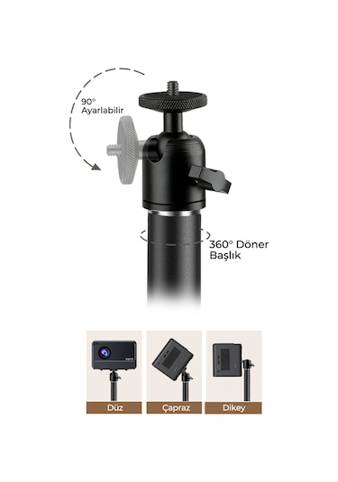 Havit Pa305 Ayaklı Projeksiyon Tripod 90 - 135cm Ayarlanabilir
