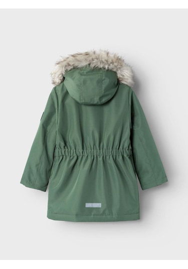 Name It Nkfmilla Unisex Çocuk Mont Yeşil