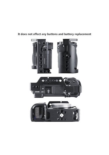 Uurig C-A6400 Sony A6400  Vlog Cage Çerçeve