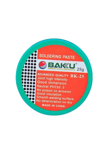 Baku Bk-25 Lehim Pastası 25 Gr.