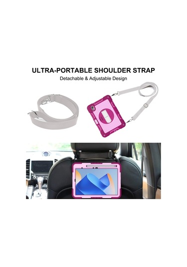 Huawei Uyumlu Matepad 11 2023 360 Derece Döndürme Pc Kontrast Silikon Tablet Kılıfı