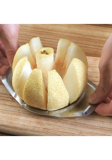 Homyl Meyve Tart Dilimleme Kesici Mango Armut Elma-dilimleyici Gümüş